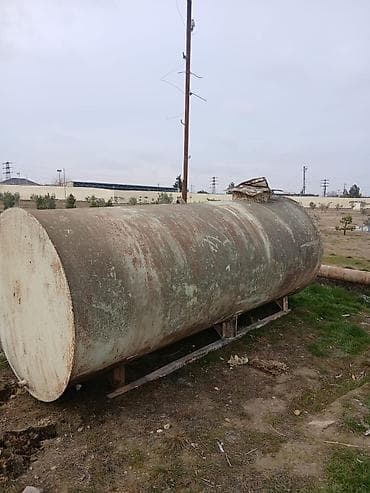 Baklar və çənlər: Bak, Metal, 5000 l l, İşlənmiş — 3