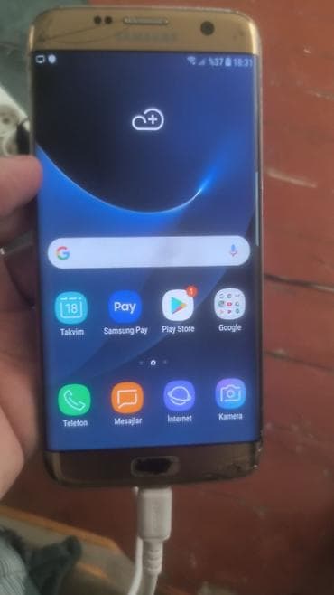 samsung tab4: Samsung Galaxy A22, rəng - Qızılı, Qırıq — 2