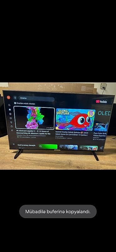 ikinci el pitiminutka: Hoffman 109sm smart tvi yutube netflix va ideal veziyyetdedi demek — 1