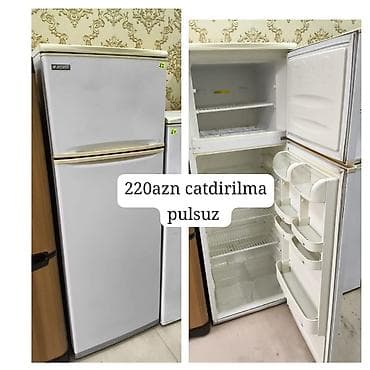 2 qapılı Arcelik Soyuducu Satılır, rəng - Ağ