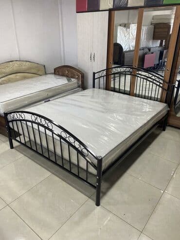 taxt: Yeni, İkinəfərlik çarpayı, Bazasız, Matras ilə, Azərbaycan — 1