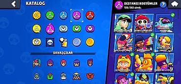 uşaq ucun smart saat: Brawl Stars hesabı – yüksək səviyyəli və zəngin kontentlə - Kupa — 8