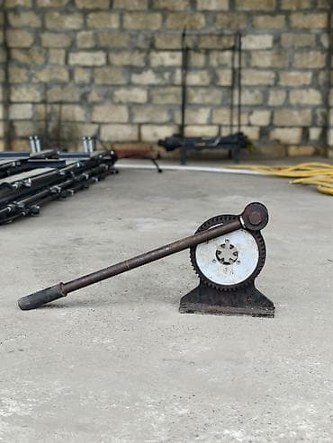 msb avtomatik qapilar: Mexanik qol ilə işləyən dişli bükmə aparatı - Tətbiq: metal boru — 2