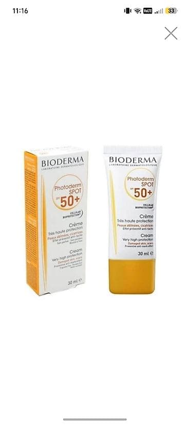 Şəxsi əşyalar: Üz kremi, Bioderma, Həssas dəri üçün, 30 ml, Yeni, Pulsuz çatdırılma — 1