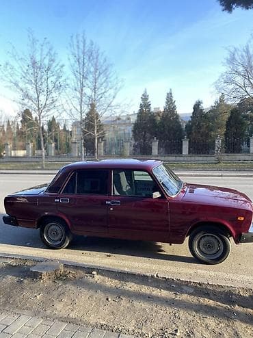 bmw 525 d: VAZ 2107, vişnə rəngi sedan Masin gence weherindedir hecbir problemu — 4
