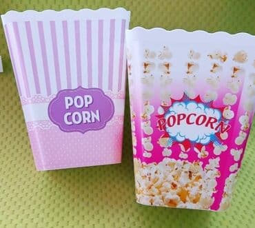 Qab-qacaq və mətbəx ləvazimatları: Popkorn qabı
Türkiye istehsalı
Material:plastik akril — 1