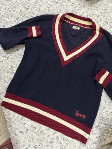 qadın üçün klassik sviterlər: Sviter, Tommy Hilfiger, XS, rəng - Göy — 1