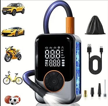 Ağıllı portativ hava kompressoru – çoxfunksiyalı nasos - Maks