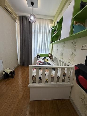 Uşaq çarpayısı – yan relsli, təhlükəsiz və funksional model. - Ölçü — 3