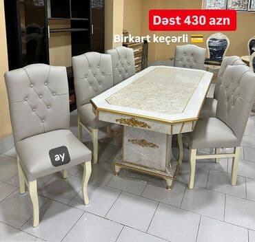 Elə indi sifariş edin! ⏰ Son endirim günü: 31 dekabr 🪑 *Masa dəsti