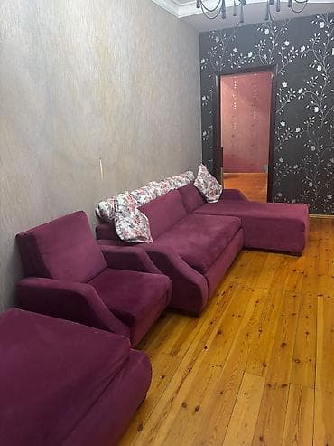 nere balığı: Xarici istehsal açılan divan 1 edəd kreslosu pufiki yaxşı vəziyyətdə — 3