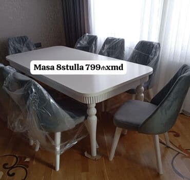 usdular: Qonaq otağı üçün, Yeni, 8 stul — 1