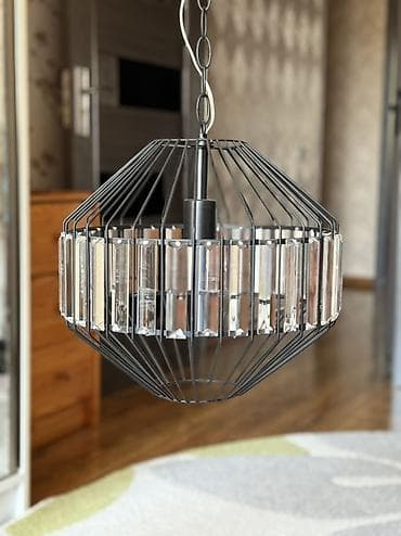 tavalar: Çılçıraq, 1 lampa, Metal — 3
