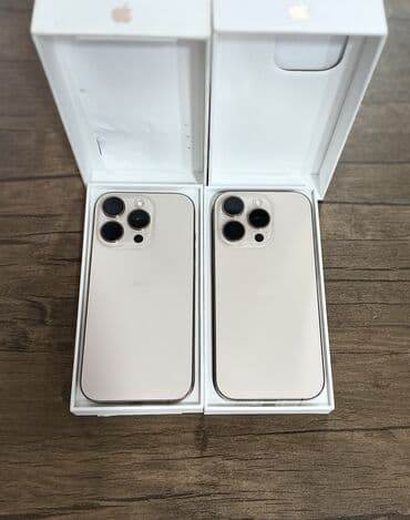 IPhone 16 Pro, 256 GB, Desert Titanium, Zəmanət