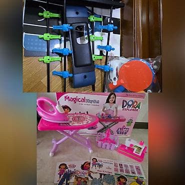 plastik stol stullar: Iki eded oyuncag 35 azn ayri ayri satiwlari var utu seti 25 o biri 15 — 1