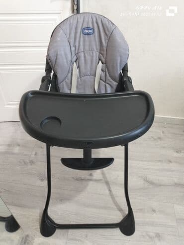 Другие товары для детей: Chicco uşaq yemək kreslosu - Brend: Chicco - Rəng: qara konstruksiya — 2