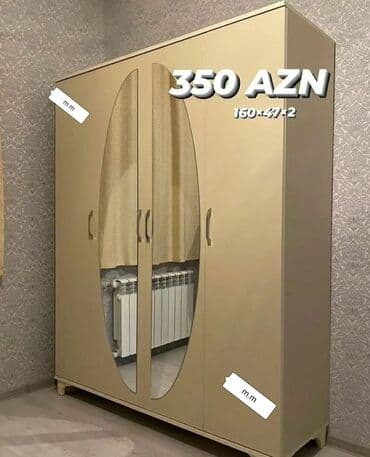 Dolablar: Yeni, Açılan, 5 qapı Düz dolab, Şifonyer, Azərbaycan — 4