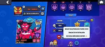 gamestation 3: Brawl Stars hesabı – ZN | ABBAS - Kupa yolu: 34,357 (ən yüksək — 4