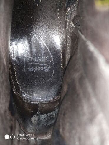 qış botları: Məhsul: Bata Comfort kişi qısa çəkmələri - Material: təbii dəri üst — 4