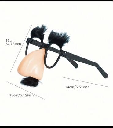 3d eynəklər: Əyləncəli komik eynək — 2