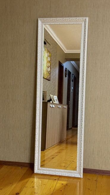 рама для зеркала: Yerdən qoyulma güzgü Eni 58/183 ramka daxil — 1