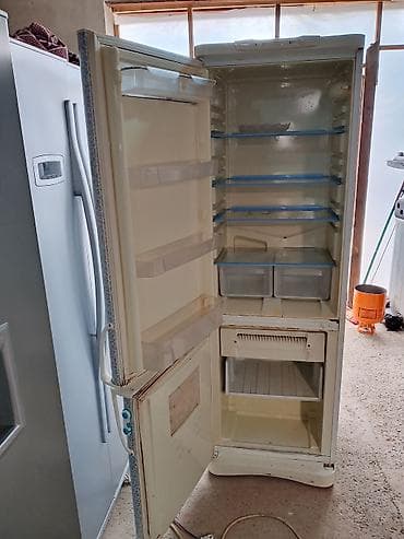 hava soyuducu: İşlənmiş 2 qapılı Indesit Soyuducu Satılır, rəng - Boz — 2