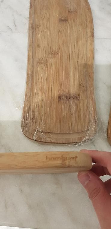 dadlica kolbasa: Bambum uzun servis lövhələri tecili satilir - Material: təbii bambuk — 3