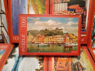 4000 elementli pazllar: Pazl. Puzzle. 1000 hissəli rusiya istehsali pazllar. Hazır yığılmış — 10