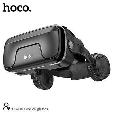 sidenka başlıqlı manitor: Hoco DGA10 Cool VR Glasses – smartfon üçün virtual reallıq eynəyi - — 3