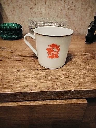 kasa qablar: Fincanlar, rəng - Ağ, 1 əd, SSRİ — 1