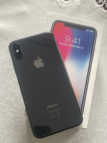 ayfon 8 barter: IPhone X, 64 GB, Space Gray — 1