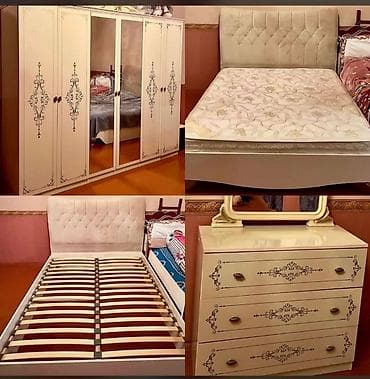 İkinəfərlik çarpayı, Dolab, Komod, İşlənmiş