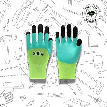 abs plastik: İşçi əlcəkləri – FormatEx Uniform - Model: 300# - Material: nəfəsalan — 3