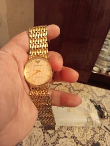 shock elixir qiymeti: Qol saatı, Emporio Armani, rəng - Qızılı — 3