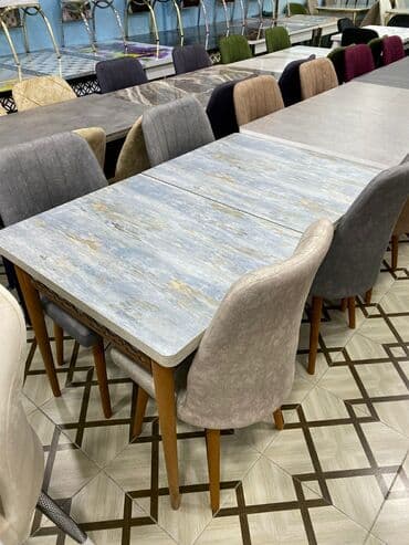 kuxna stol: 🇹🇷Türk istehsalı Möhtəşəm ✨✨ Kuxna üçün stol stul dəsti 4 stul 1 — 14