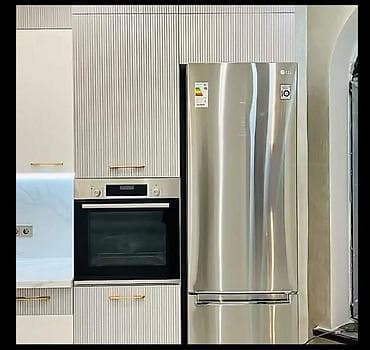 merbex mebeli: Mətbəx mebeli dəsti – müasir “L” planlaşdırma - Dizayn: ağ və açıq — 4