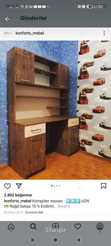 письменный стол баку: Письменный стол, Новый, Нераскладной, Ламинат, Прямоугольный стол — 9