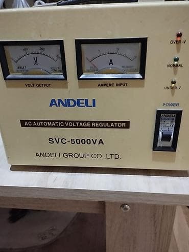 Məhsul: ANDELI SVC-5000VA – AC Automatic Voltage Regulator