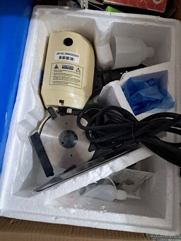 gəncədə kirayə maşınlar: Tikiş maşını Jack, İşlənmiş,Elektromexaniki, 4 saplı, Ünvandan götürmə — 5