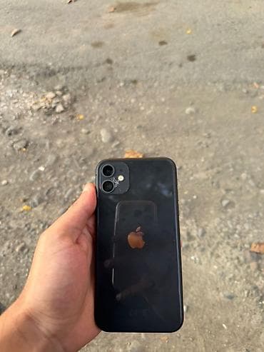 apple ipad 11: IPhone 11, 128 GB, Qara, Simsiz şarj, Face ID — 1