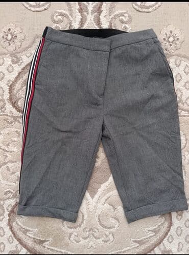 sort: Шорты, Zara, L, цвет - Серый — 1