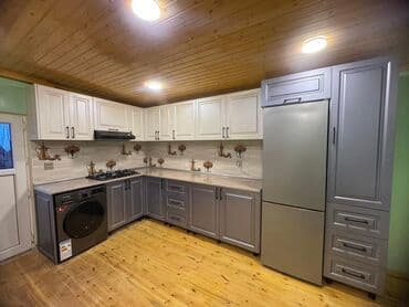 эконом мебель: Mətbəx mebeli – müasir dizayn, funksional planlama - Stil: Minimalist — 4