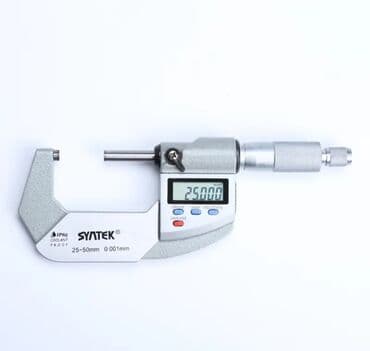 mikrometir: Mikrometr. Model: SYATEK 25-50 mm - Yüksək dəqiqli, elektron. 1 — 1