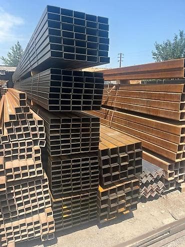 Məhəccərlər: Müxtəlif ölçülü kvadrat metal profillər. Bu profillər tikinti və — 9