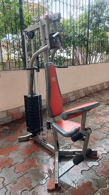 qedim pullar: Weider çoxfunksiyalı ev trenajoru - Çəki bloku sistemi: tənzimlənən — 3