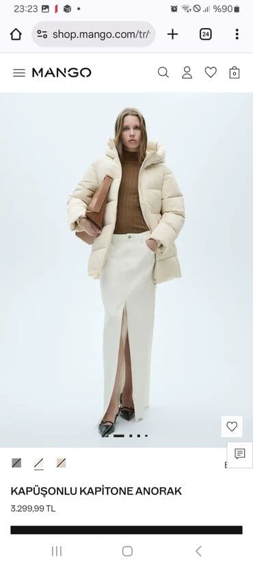 kişilər üçün demisezon steqan gödəkçələr: Puxovik kurtka, Mango, S — 1