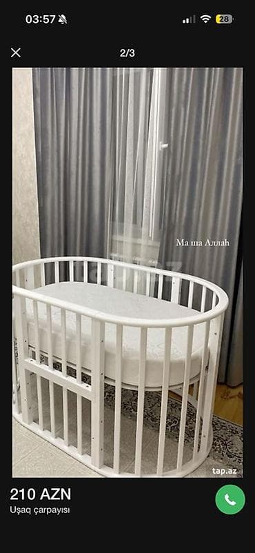 Yeni, Təknəfərlik çarpayı, Bazalı, Matras ilə — 2