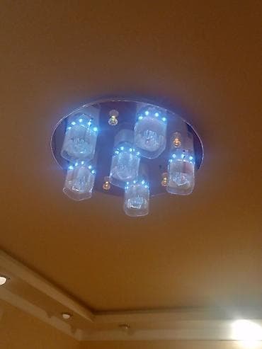 Çılçıraq, 6 lampa, Metal — 4