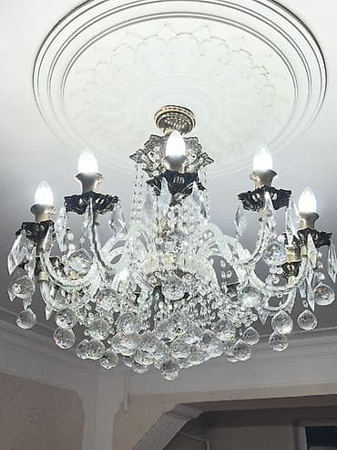 lust: Çılçıraq, 8 lampa, Xrustal — 1