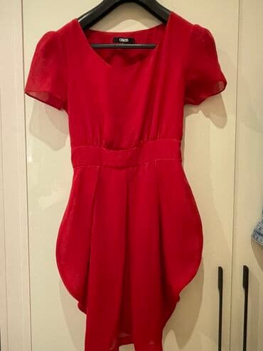 Красное платье бренд Asos